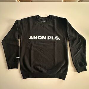 Black Deuxmois Crewneck Sweatshirt